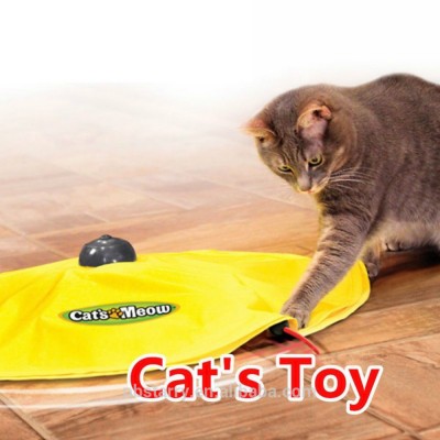 Cat's Meow Undercover Mouse Cat Toy INTERACTIVE Cat Toy Funny & Excercise For Kitty by Panic Mouse